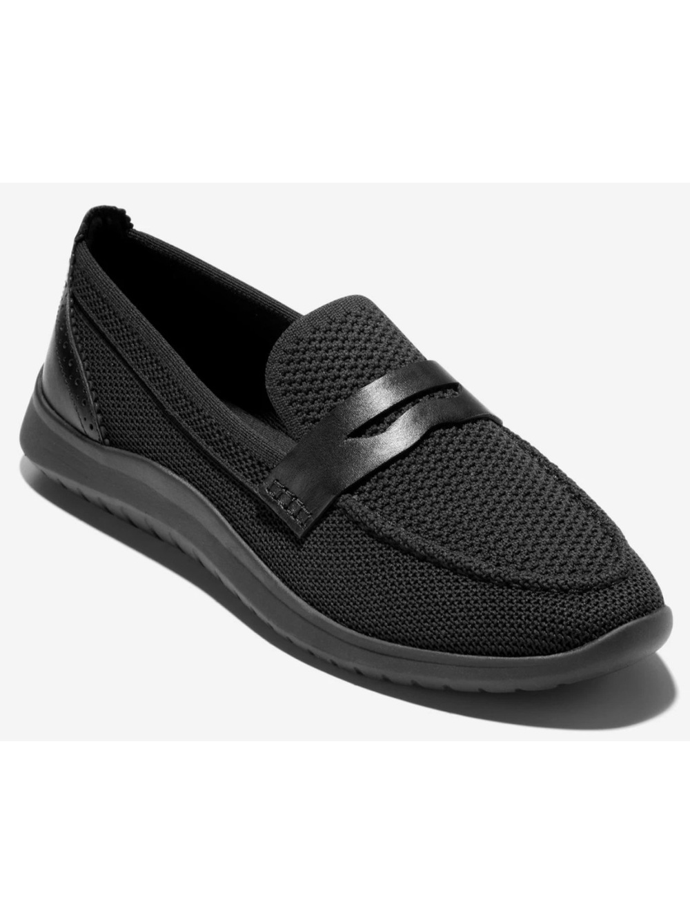 Cole Haan Zerogrand Meritt Stitchlite Black Knot Loafers- size 7